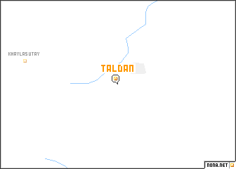 map of Taldan