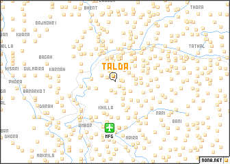 map of Talda