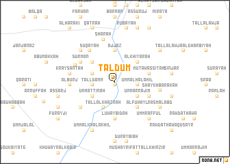 map of Taldum