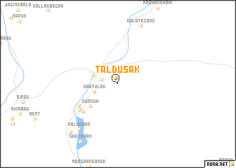 map of Taldusak