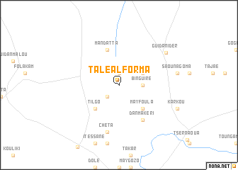 map of Talé Alforma