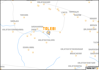 map of Ţālebī