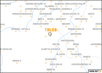 map of Ţāleb