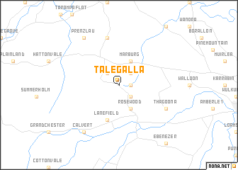 map of Talegalla