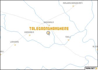 map of Talegaon Dhamdhere