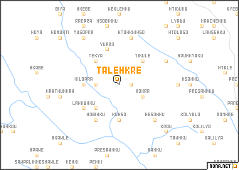 map of Ta-lè-hkrè