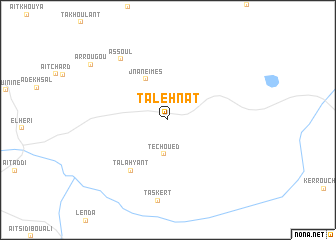 map of Talehnat