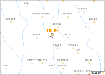 map of Talek