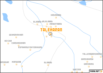 map of Tāl-e Marān