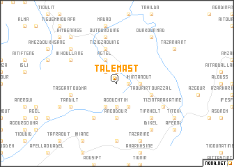 map of Talemast