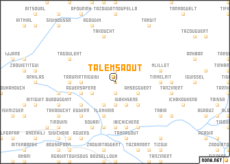 map of Talemsaout