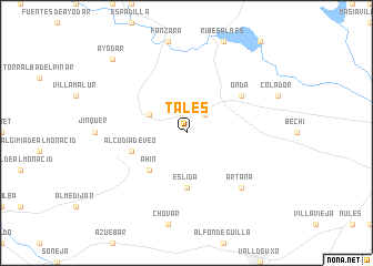 map of Tales