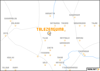 map of Talé Zenguina