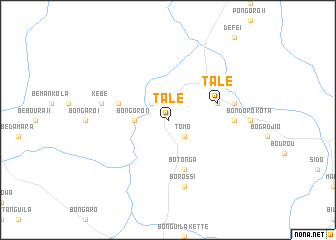 map of Talé