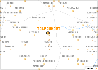 map of Talfouhart