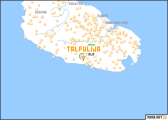 map of Tal-Fulija