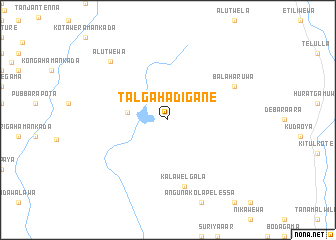 map of Talgahadigane