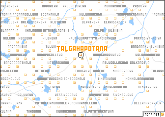 map of Talgahapotana