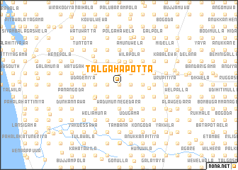 map of Talgahapotta