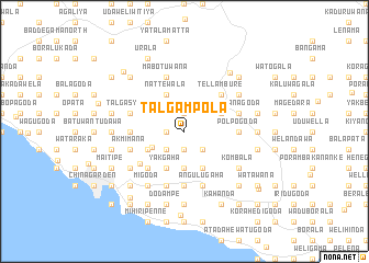map of Talgampola