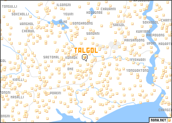 map of Tal-gol