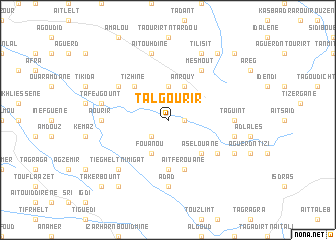 map of Talgourir