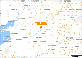 map of Talhad