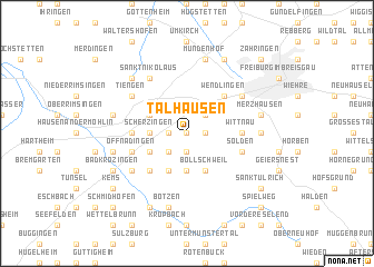 map of Talhausen