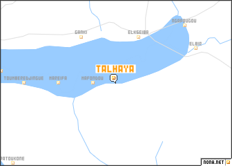 map of Talhâya