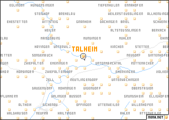 map of Talheim