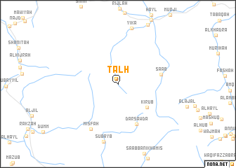 map of Talh