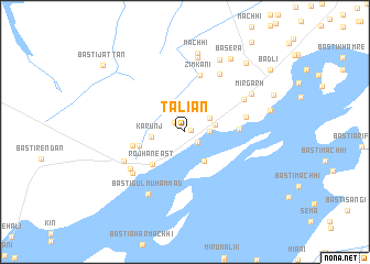 map of Tāliān