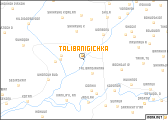 map of Tālibān-i Gichka