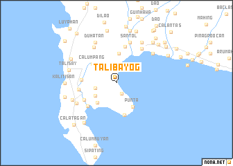 map of Talibayog