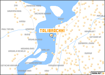 map of Tālib Māchhi