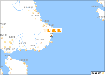 map of Talibong