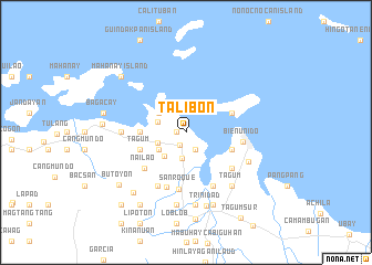 map of Talibon