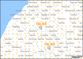 map of Ta-lien