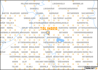 map of Talīhāra
