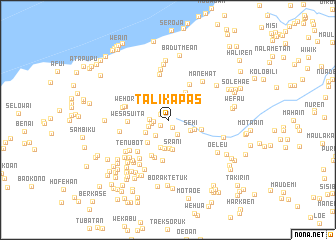 map of Talikapas