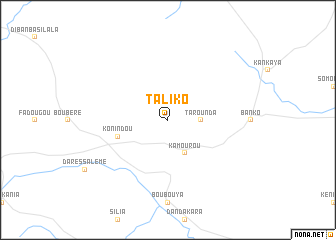 map of Taliko