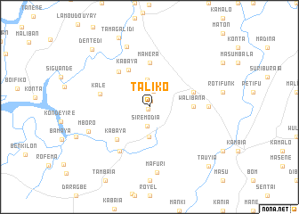 map of Taliko