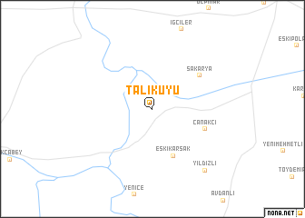 map of Talıkuyu