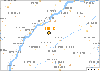 map of Talik