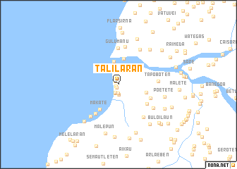 map of Talilaran