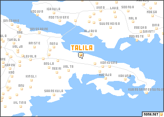 map of Talila