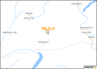 map of Talilit