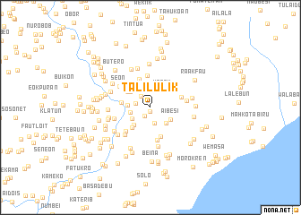 map of Talilulik