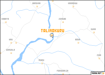 map of Tali-Mokuru