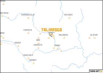 map of Talimpogo